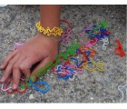 Silicone silly band